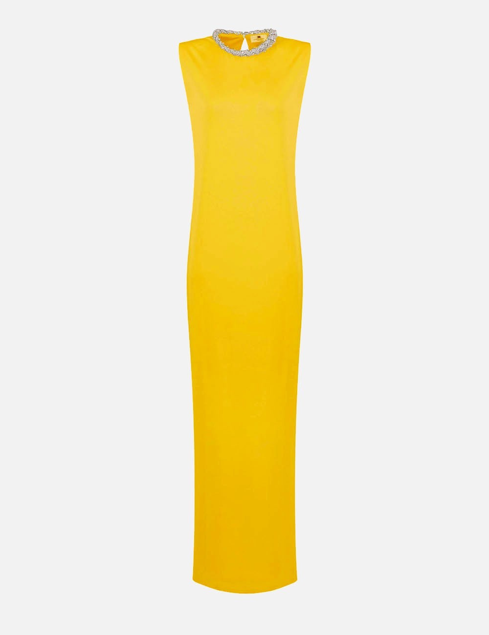 Red Carpet dress in crêpe jersey Sun/Crystal