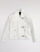 3 Ganci in Cotton and Nylon Canvas white