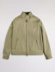 Bomber in Drill di Cotone verde