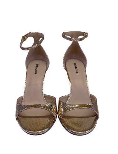 KUMALA HEELED SANDALS 95 PLATINUM