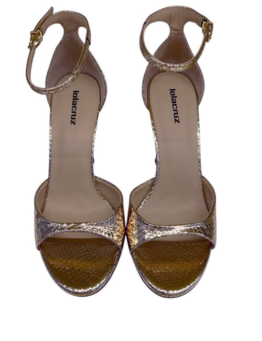 KUMALA HEELED SANDALS 95 PLATINUM