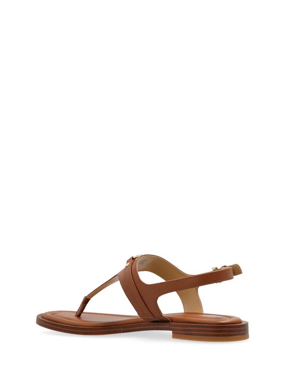 Sandalo infradito Mandy in pelle con cinturino a T luggage