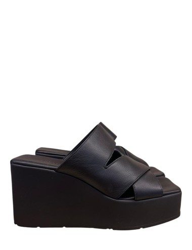 Sandalo con fasce TRAVEL nero