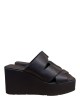 Sandalo con fasce TRAVEL nero