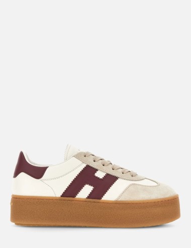 Sneakers Cool Avorio Bordeaux