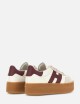 Sneakers Cool Ivory Burgundy