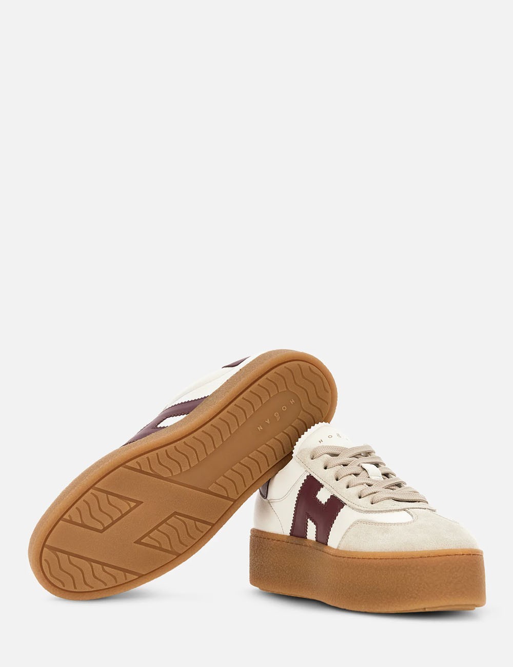 Sneakers Cool Ivory Burgundy