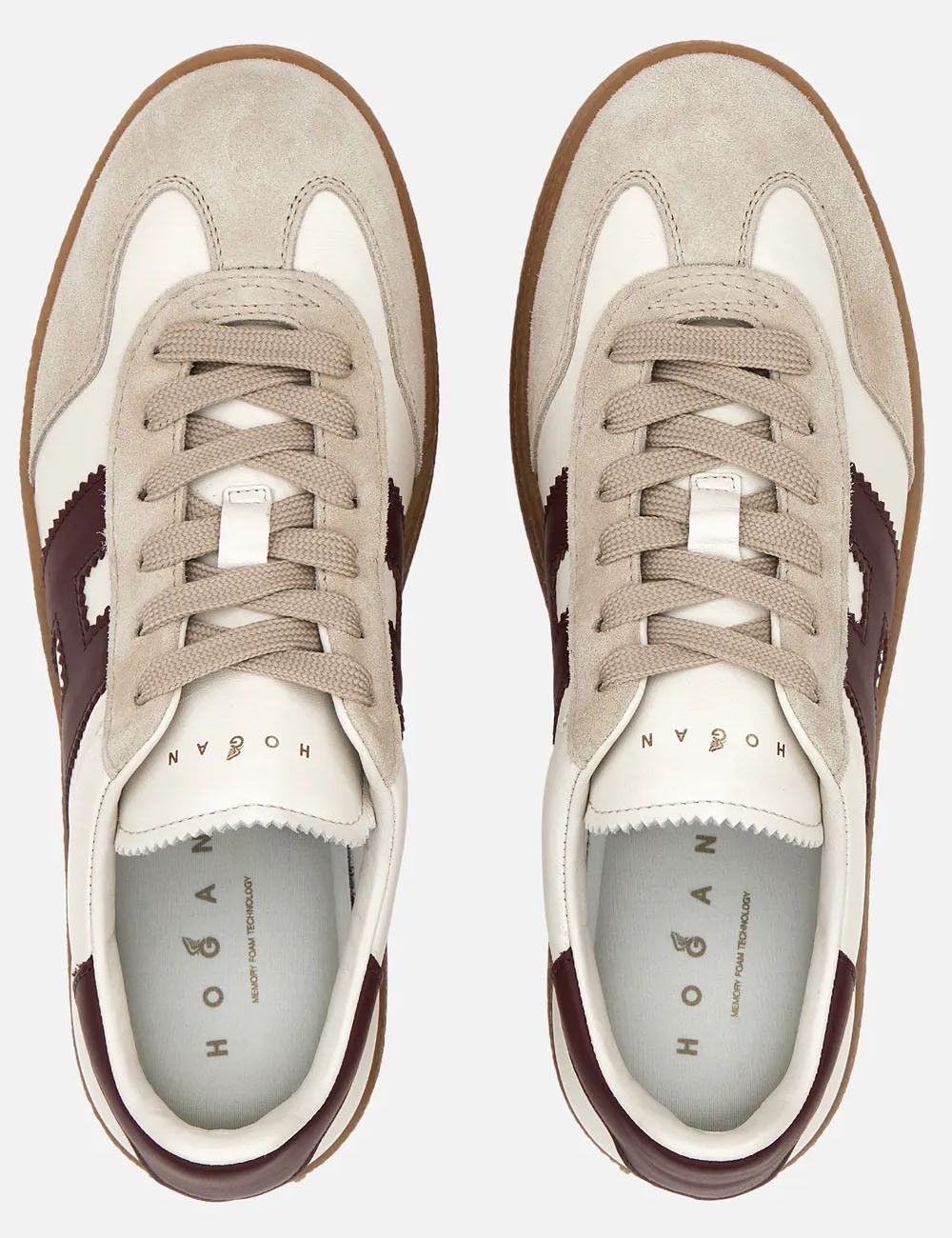 Sneakers Cool Avorio Bordeaux