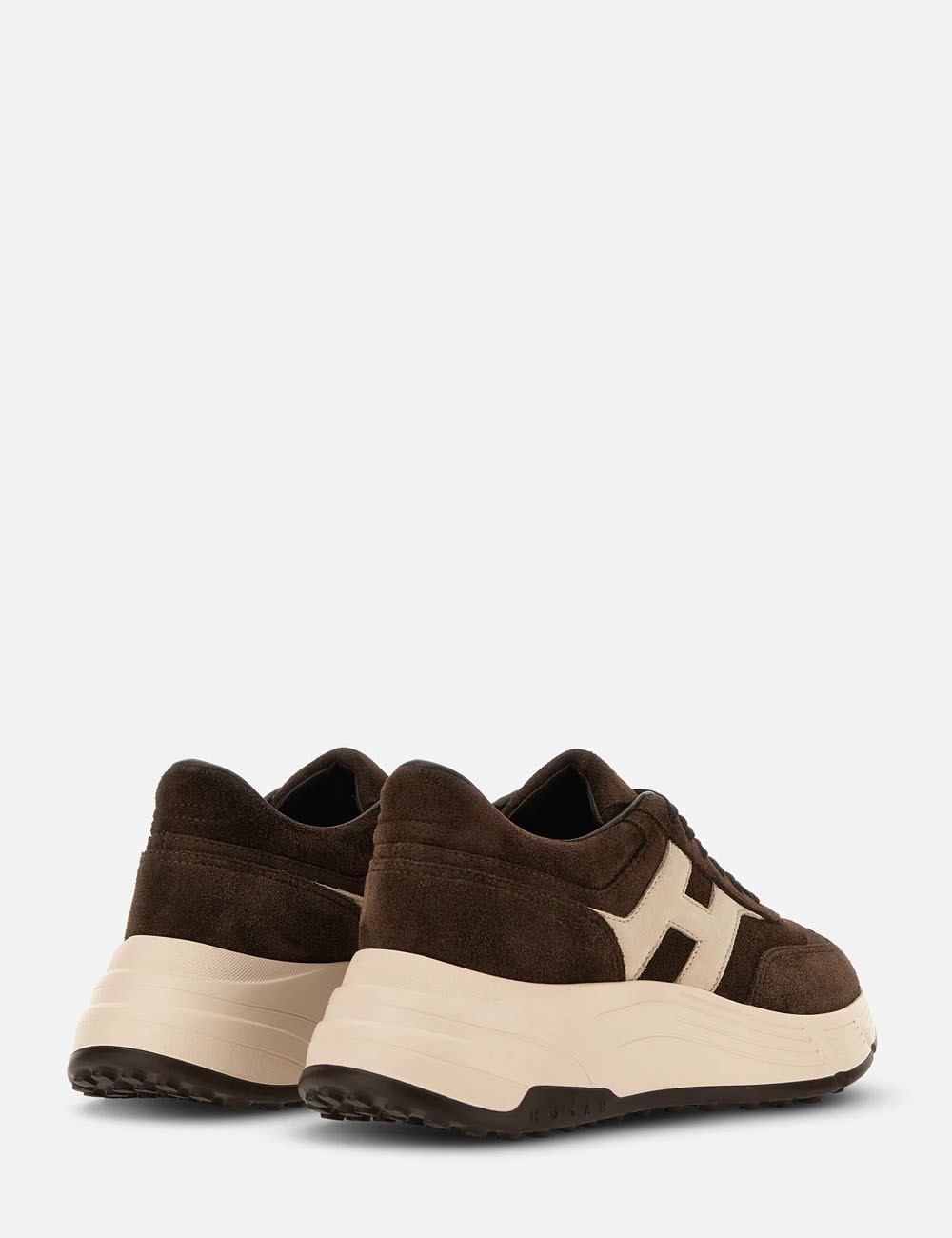 Sneakers Hi-Fi Marrone