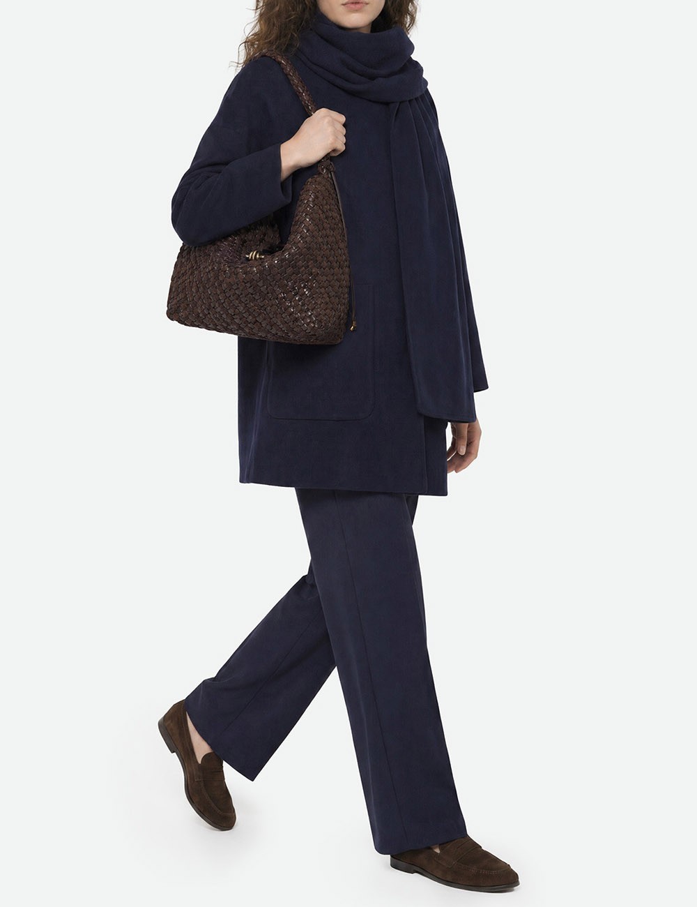 Borsa a spalla AURELIE espresso