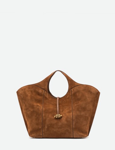 Shopping INFINITY in suede cognac