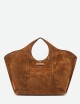 Shopping INFINITY in suede cognac