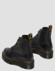 Stivali Platform di pelle nera Sinclair