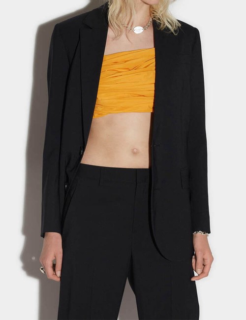 Manhattan Slouch Suit Black