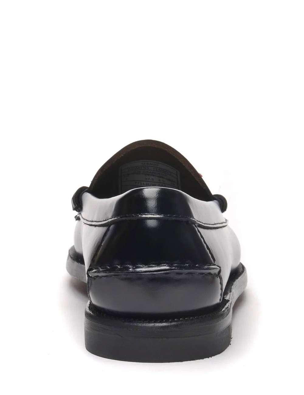 Mocassino con nappine multicolor nero