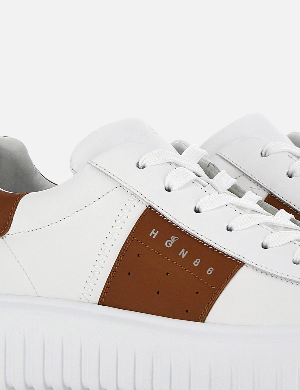 Sneakers H-Stripes White Red