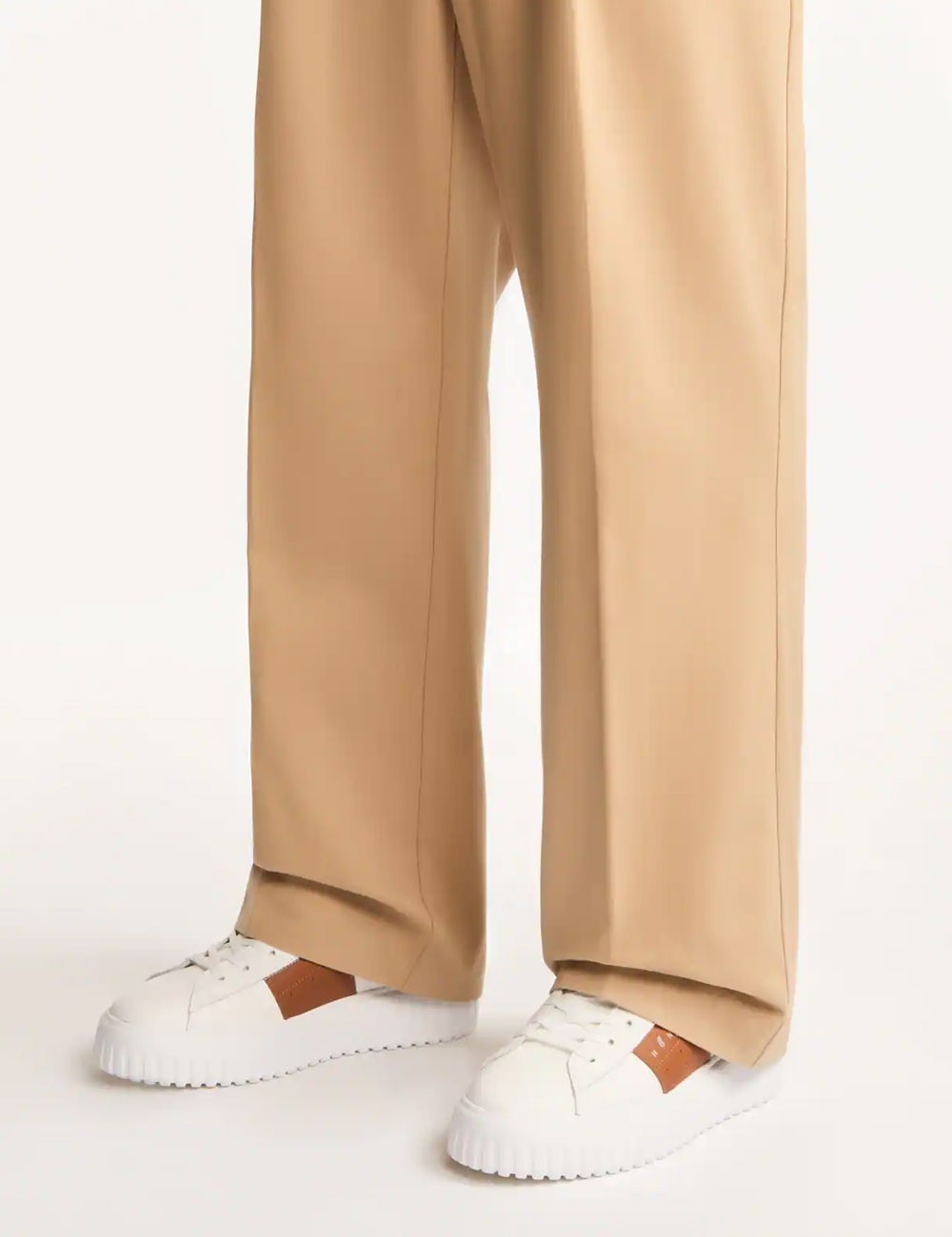 Sneakers H-Stripes Bianco Rosso