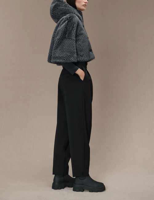 Ecorazzo Wom Hood melange grey