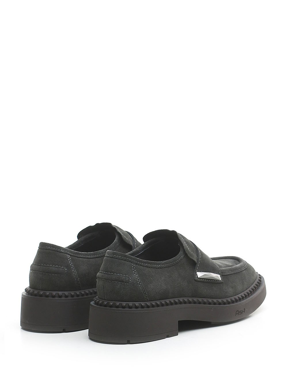 Mocassino scamosciato Medusa Anthracite