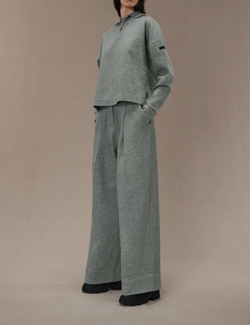 Felpa sesta hood wom fleece