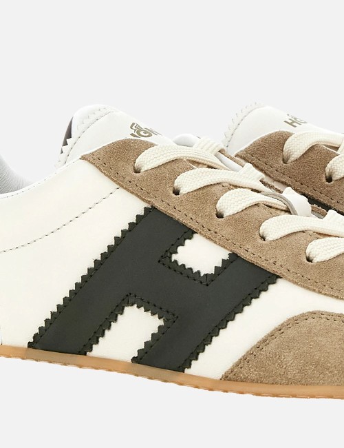 Sneakers Hogan Cool Ivory Brown Black