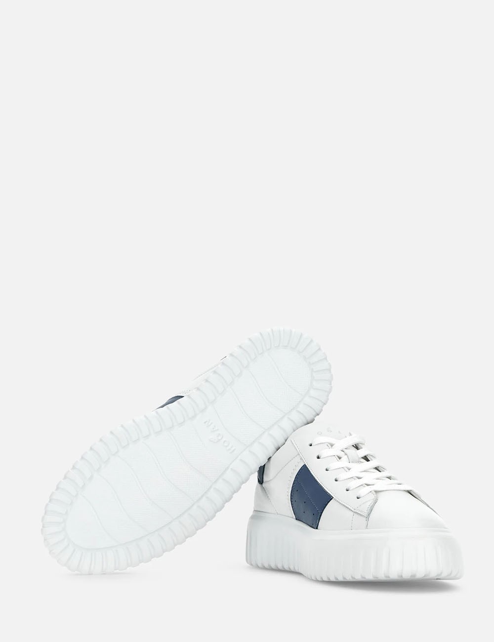 Sneakers H-Stripes Bianco Azzurro