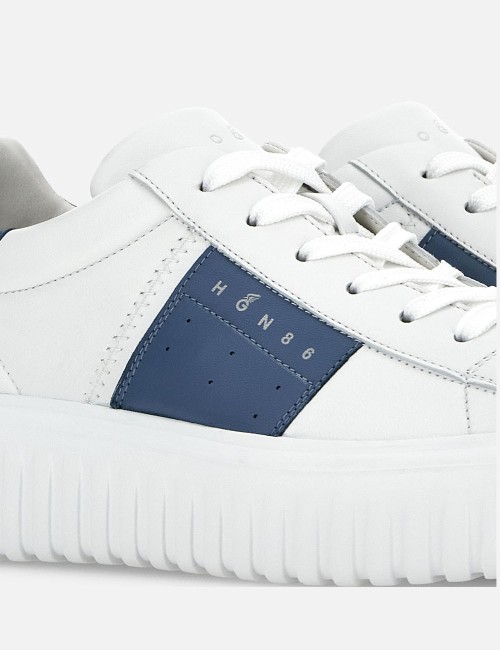 Sneakers H-Stripes White Light Blue