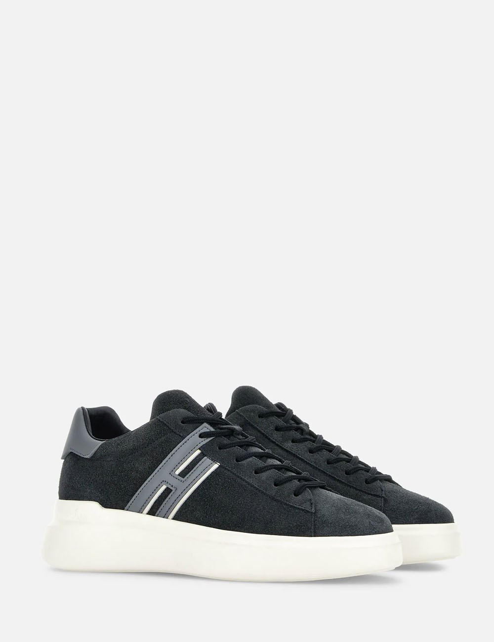 Sneakers H580 scamosciata Blu Grigio