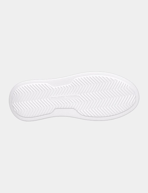 Sneakers Temple Tennis White Gold