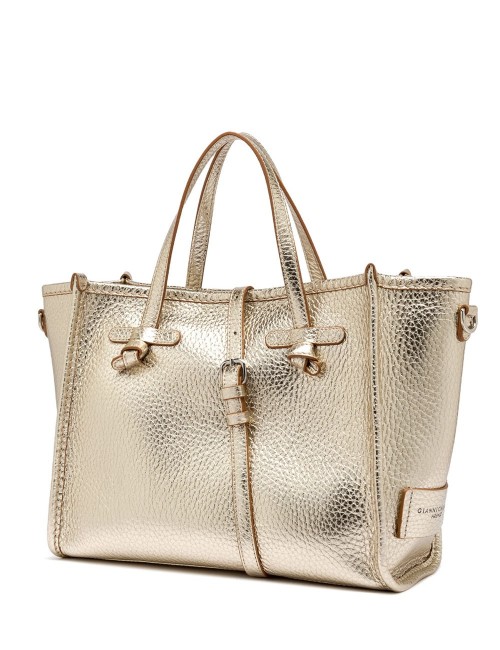 MARCELLA 32 Shopping bag LIGHT GOLD-CARAMELLO