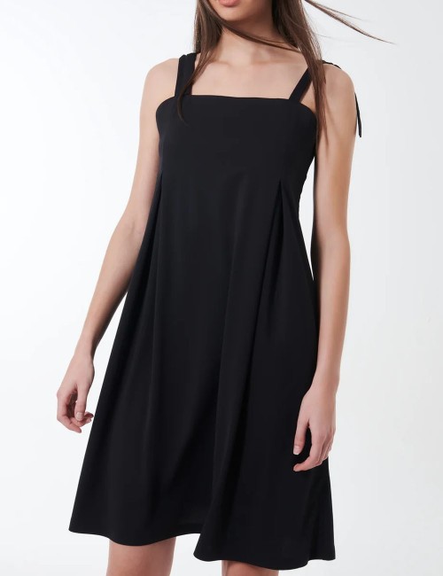 Abito Oxford Vest Wom Dress nero