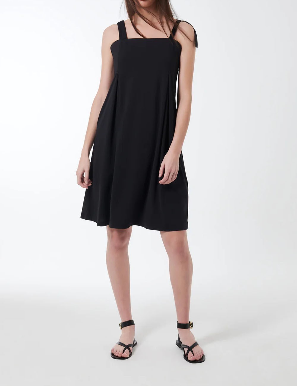 Abito Oxford Vest Wom Dress nero