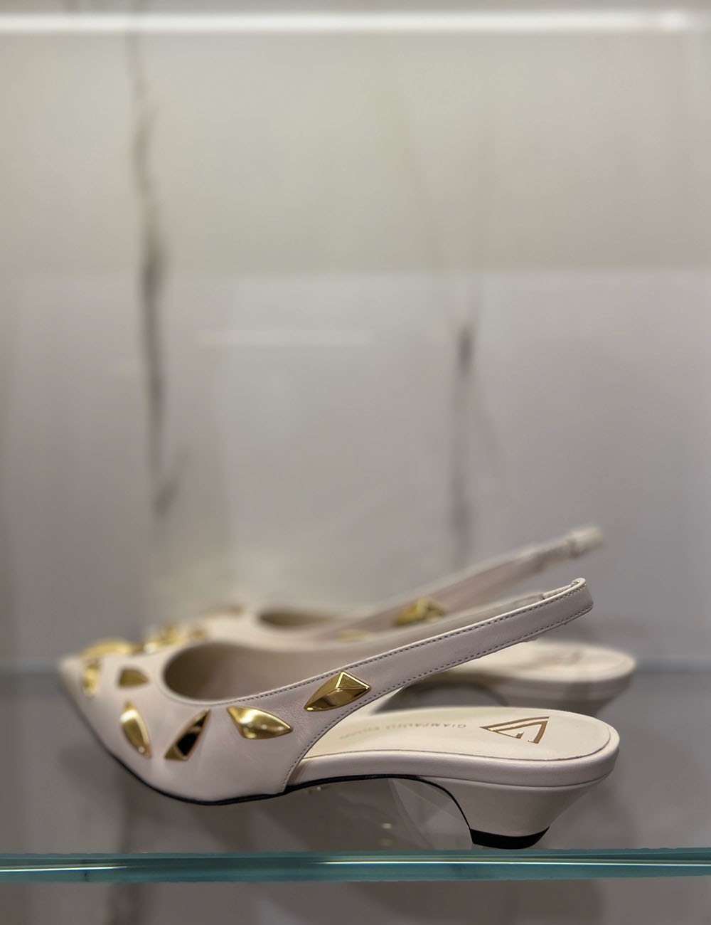 Slingback in nappa POPP burro