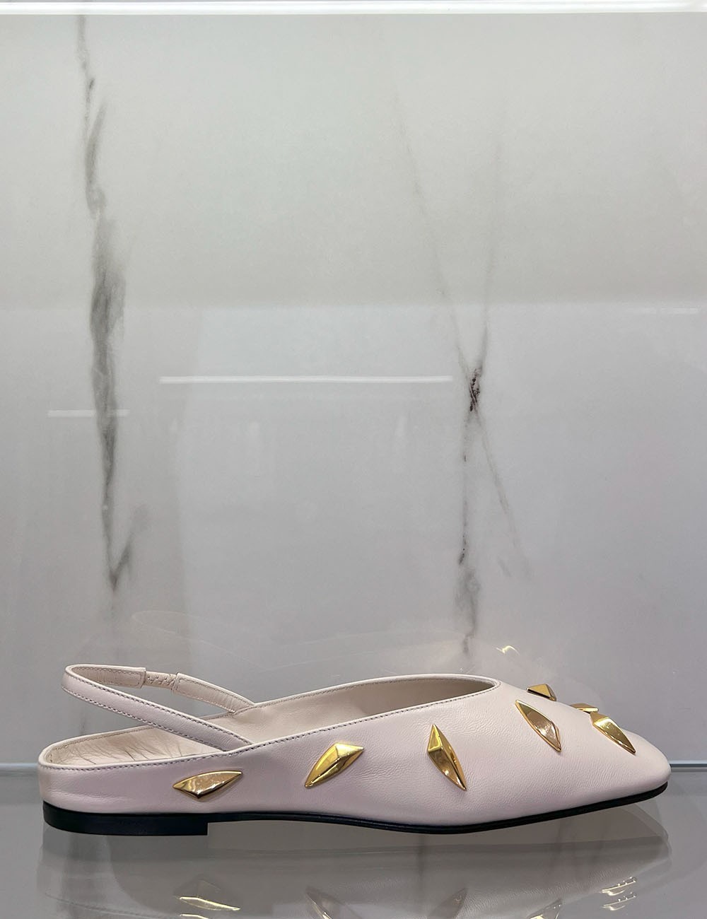 Slingback in nappa VASIL burro