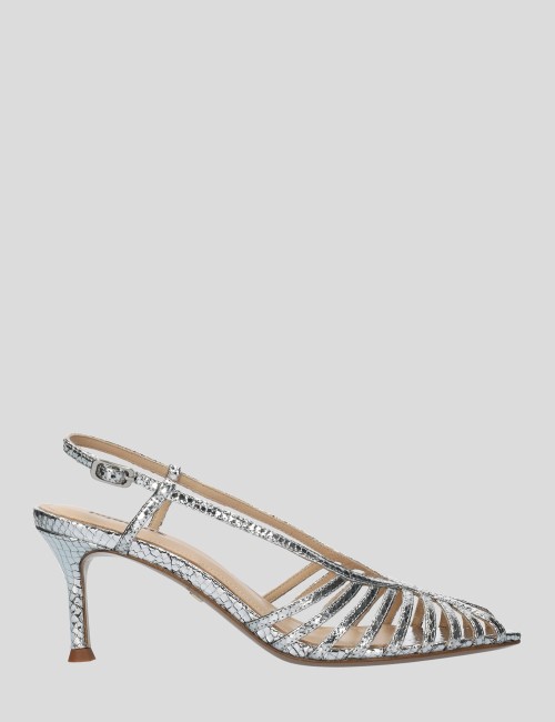 Sandali DIANA con cinturino argento