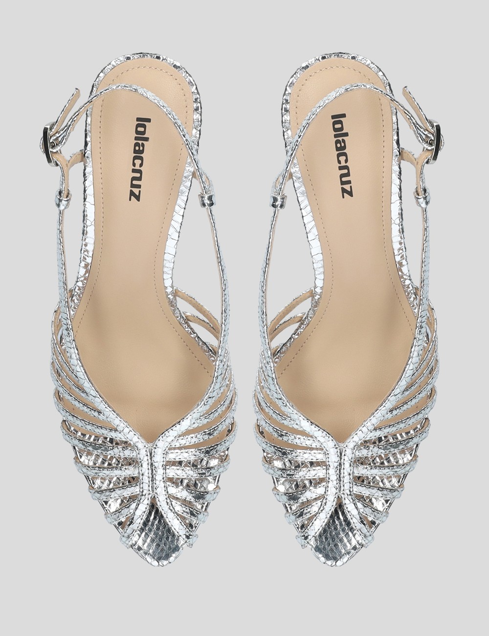 Sandali DIANA con cinturino argento