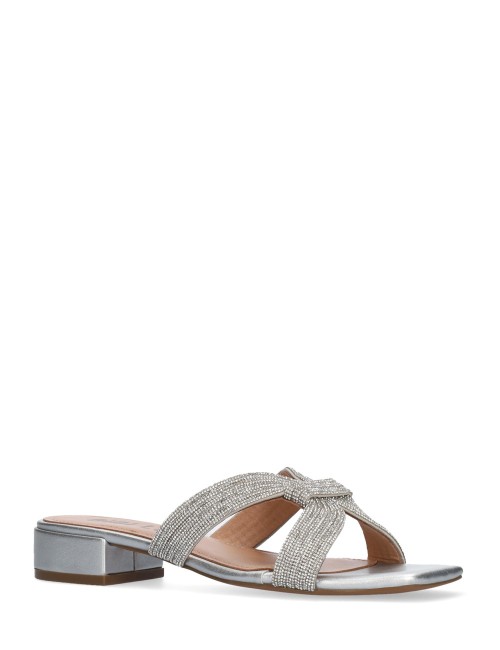 SLOAN SANDALS SILVER