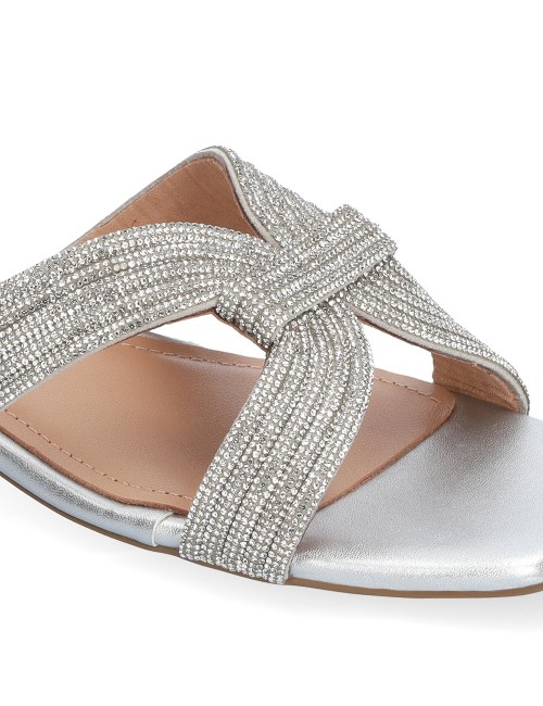 SLOAN SANDALS SILVER