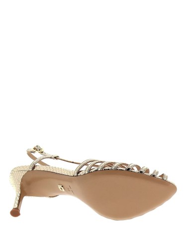 DIANA HEEL SANDALS 65 PLATINUM