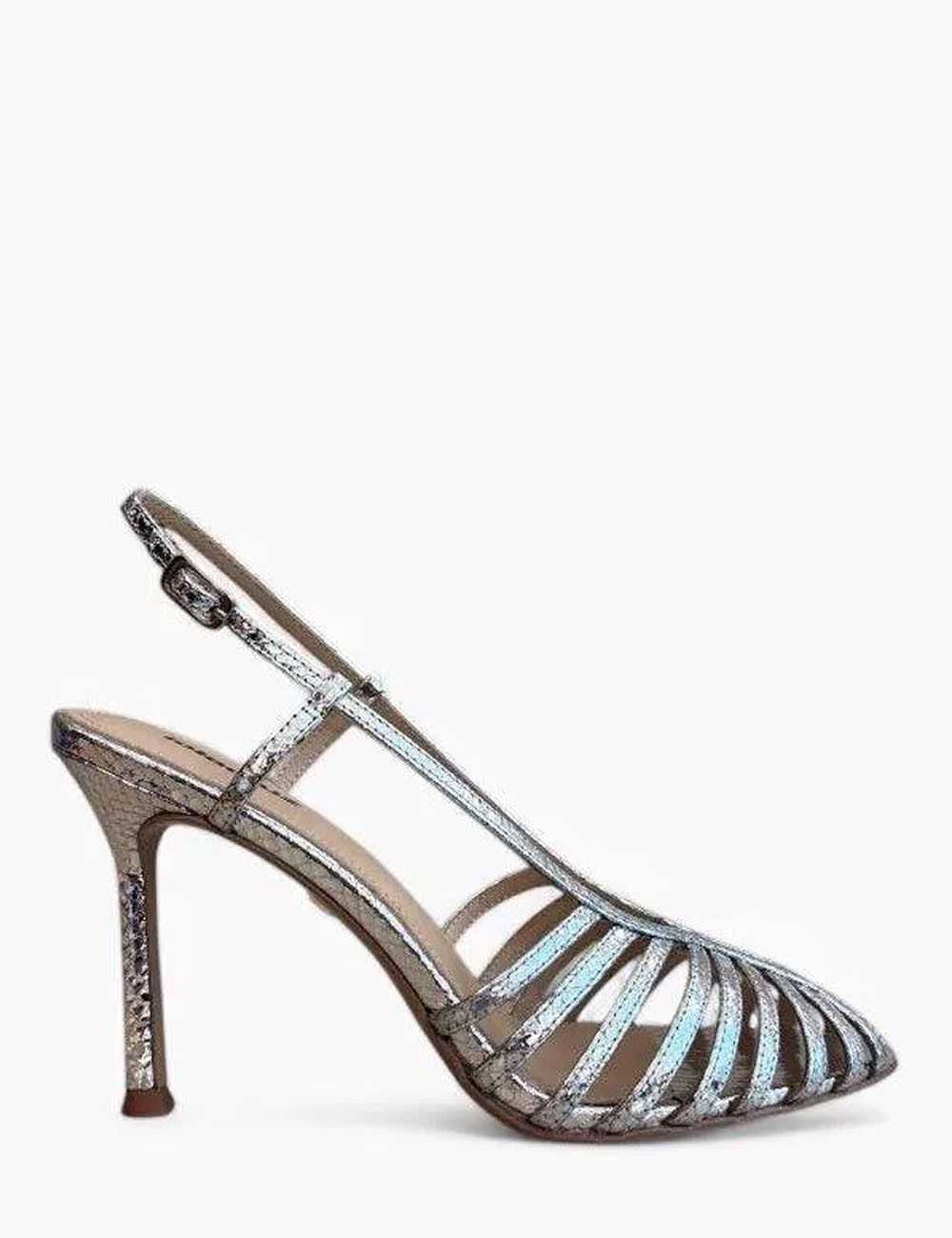 DIANA HEEL SANDALS 95 SILVER