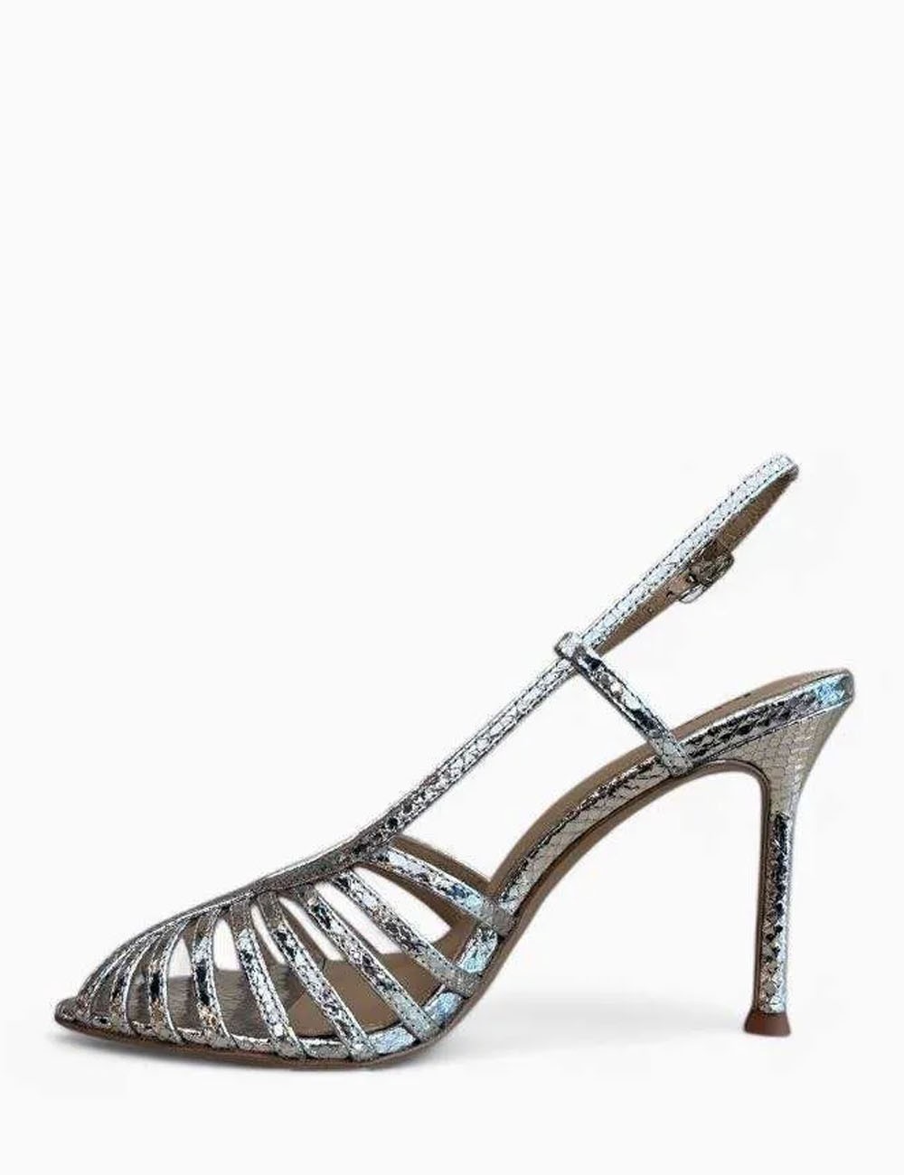 DIANA HEEL SANDALS 95 SILVER