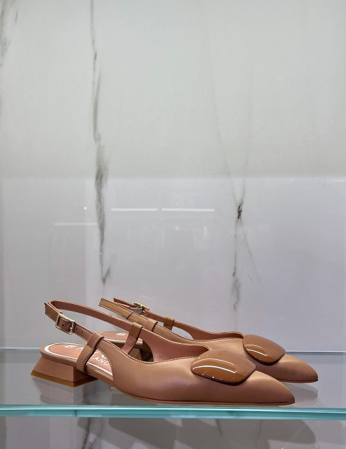 Slingback bassa NAPPA NOISETTE