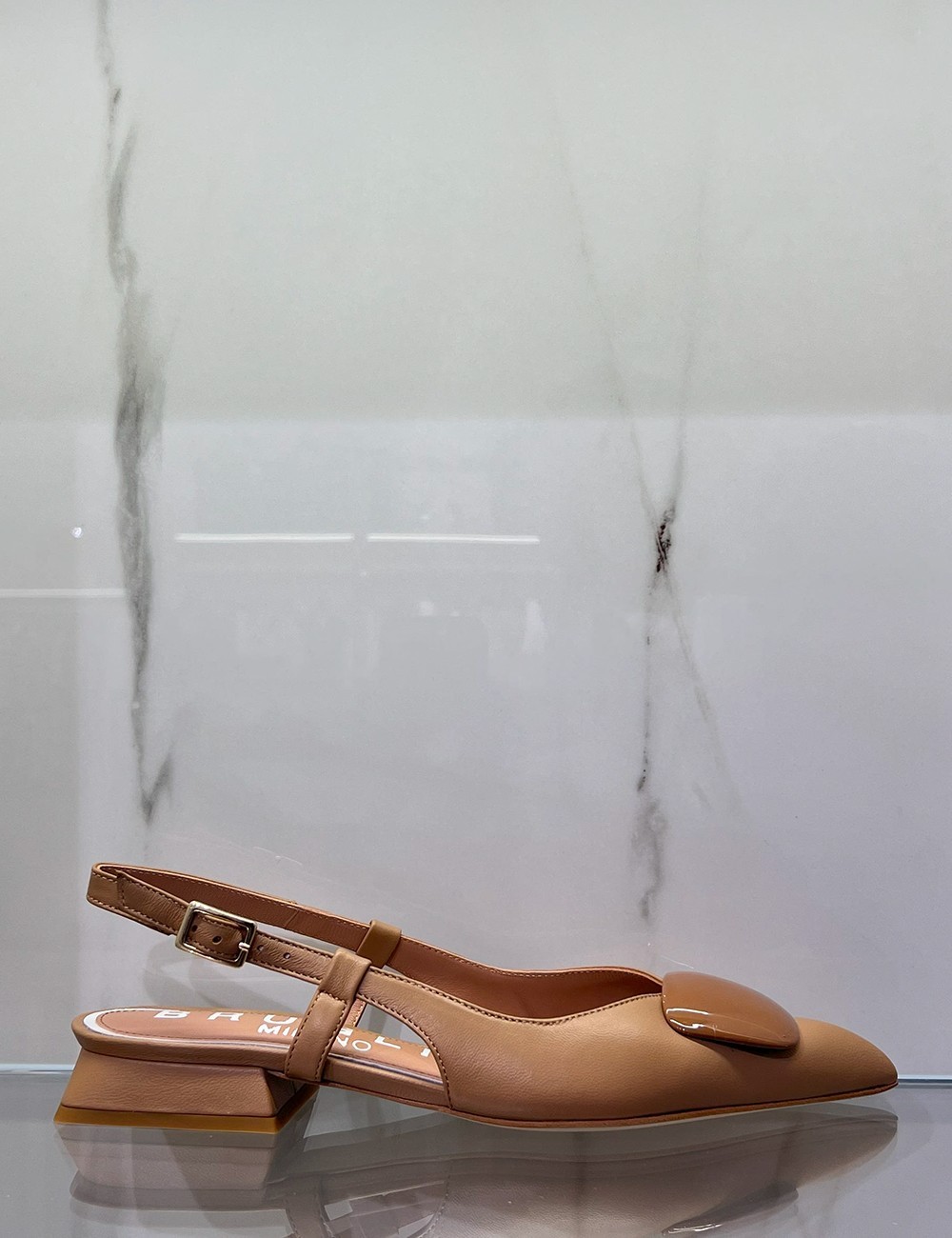 Slingback bassa NAPPA NOISETTE