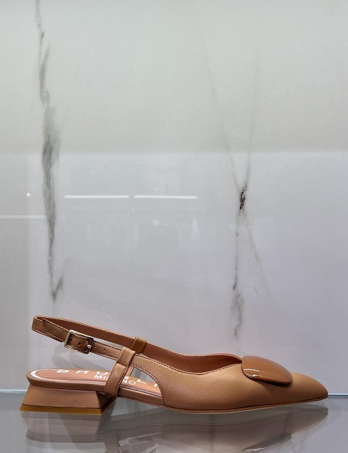 Slingback bassa NAPPA NOISETTE