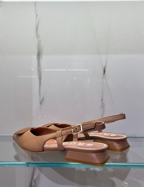 Slingback bassa NAPPA NOISETTE