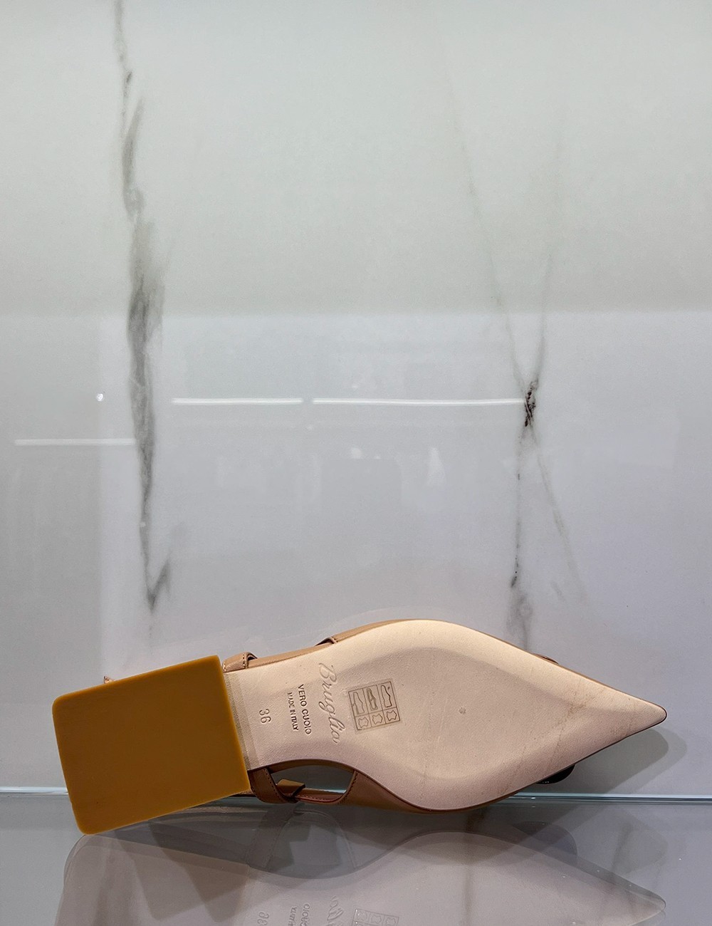 Slingback bassa NAPPA NOISETTE