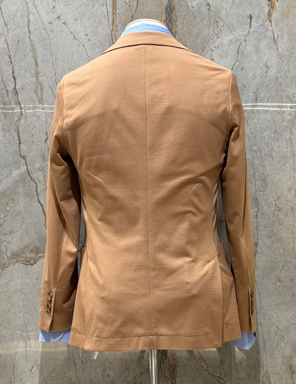 Giacca monopetto ocra