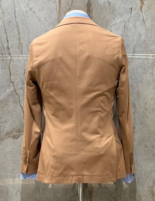 Giacca monopetto ocra