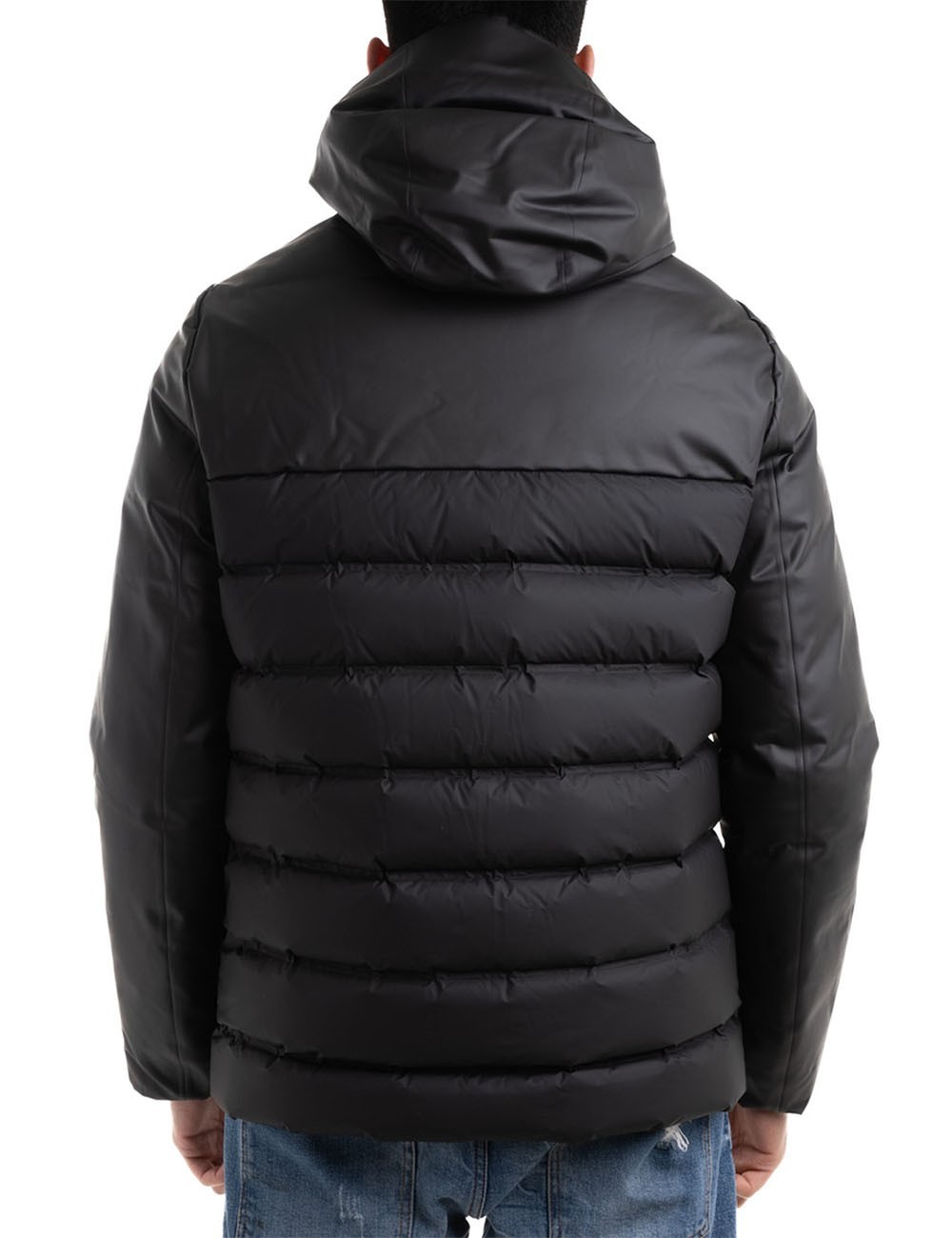 Giubbino Rubber Hybrid Nero