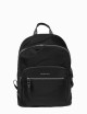 Zaino Hudson in nylon Nero
